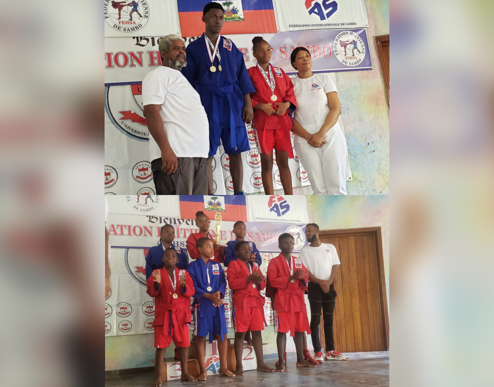 L’Académie Aigle Fraternel de Sambo d’Haïti remporte le trophée du champion !